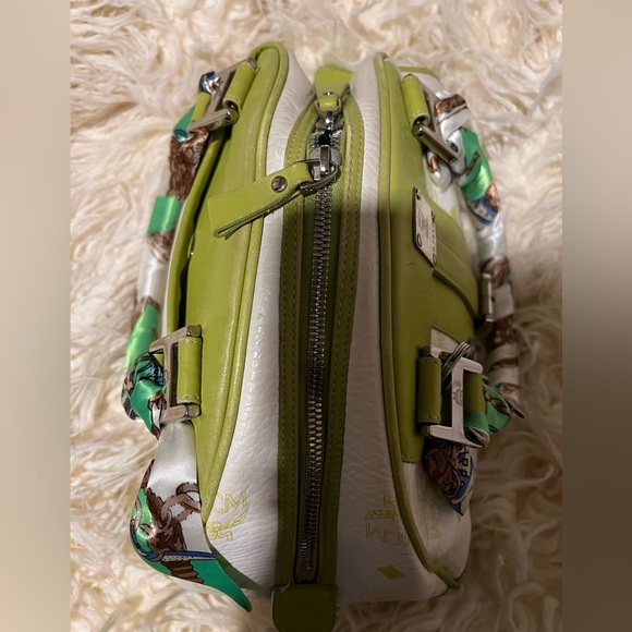 Authentic M C M boston bag - Picture 7 of 13